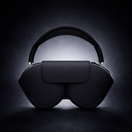 Apple Airpods Max With Logo, Pop Up & Free Leather Case ( Works with Android & iOS Both)