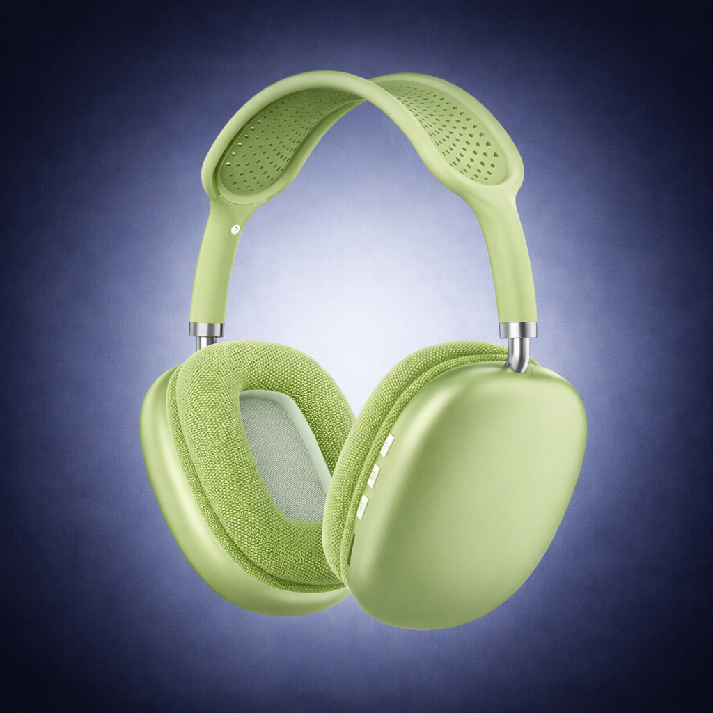 P9 Pro Max Gaming Headphones, Wireless Over-Ear, Noise Cancelling, Deep Bass
